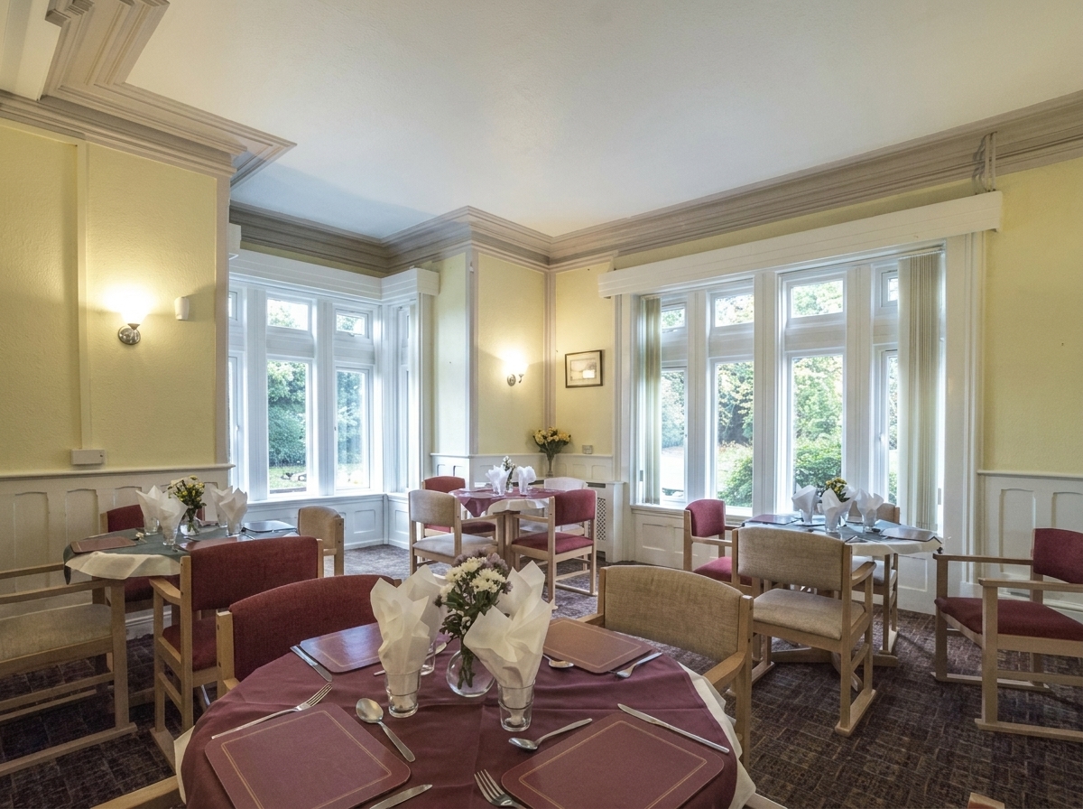 Welcoming dining room set for home-cooked meals